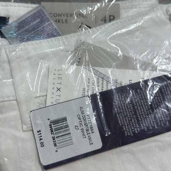 NYDJ Alina Convertible Ankle Jeans Size 4P NWT - Picture 3 of 3